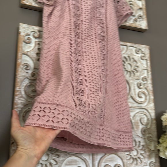 Abercrombie & Fitch Sheath Dress Lace Embroidered X Small - Picture 5 of 10